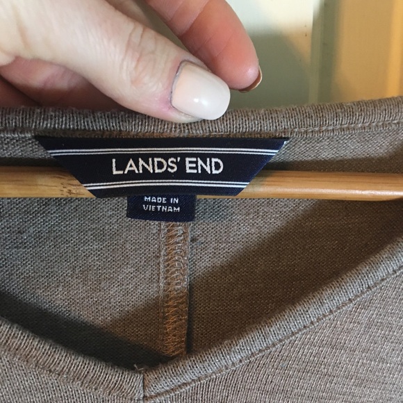 Tan Sweater, Lands End - Picture 3 of 5